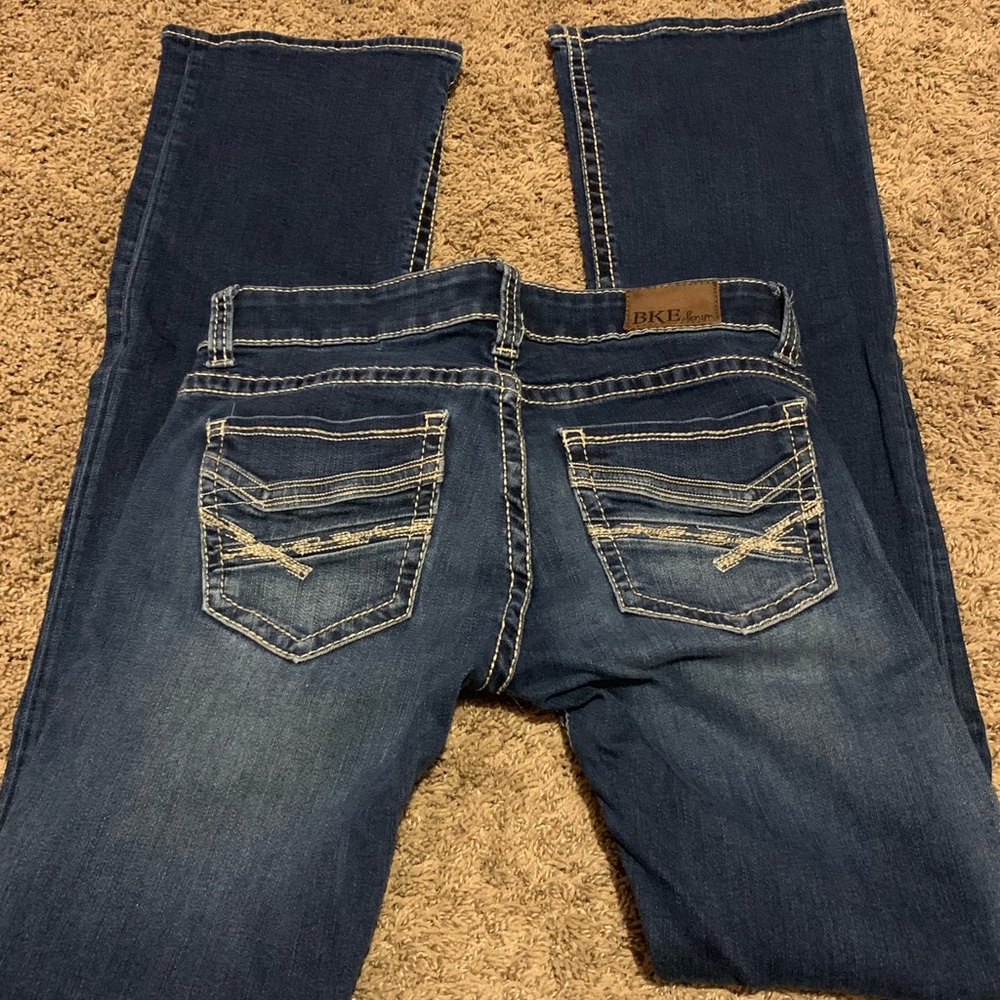 EUC BKE bootcut jeans. 25L